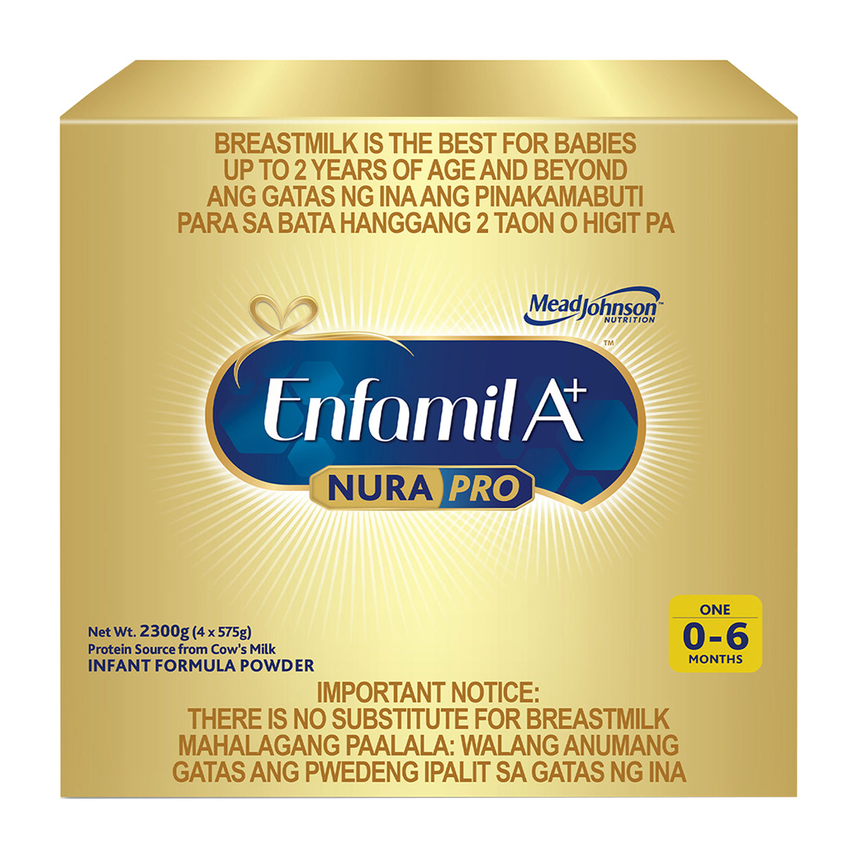 Enfamil A+ NuraPro One Infant Formula Powder 0-6 months 2.3kg