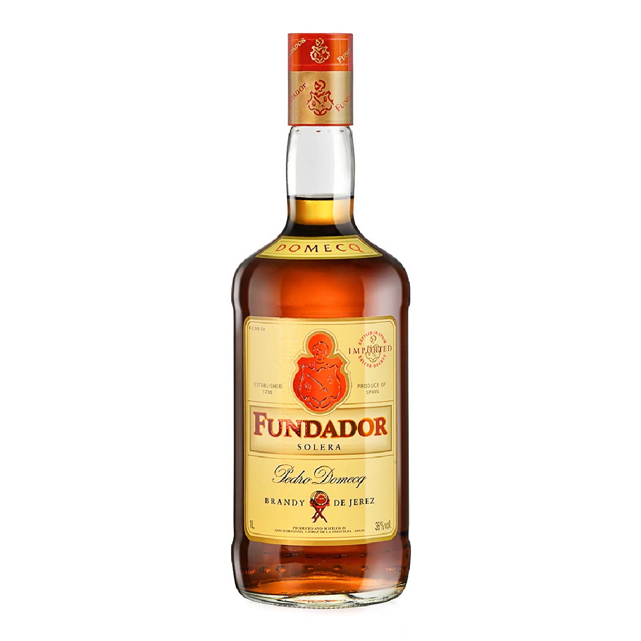 Fundador Brandy 36% 1L