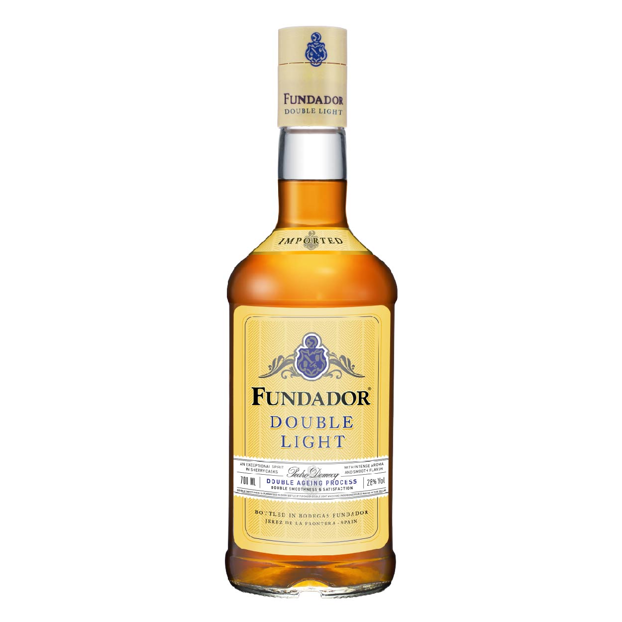 Fundador Brandy Double Light 700ml