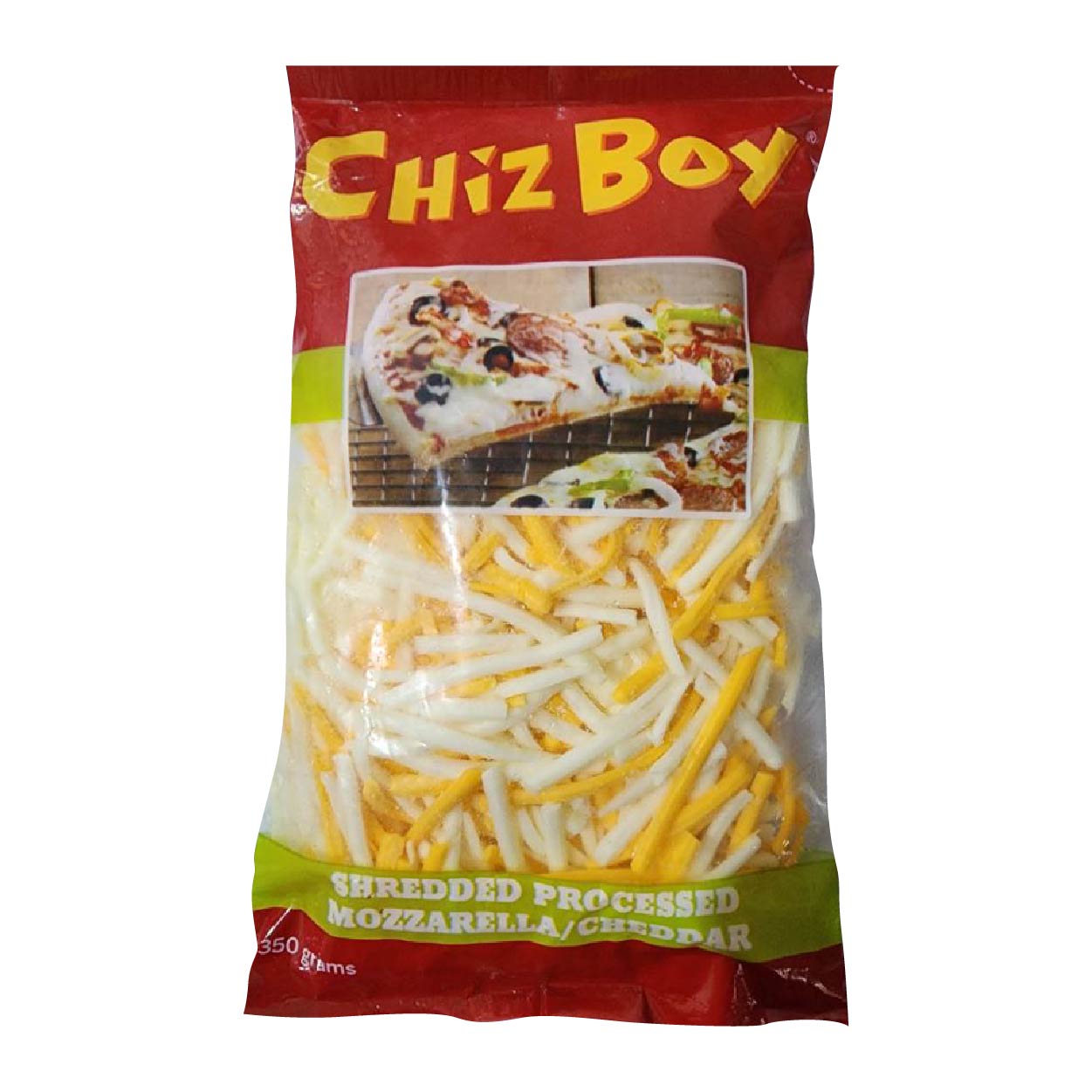 Chiz Boy Shredded Processed Mozzarella and Cheddar Cheese 350g