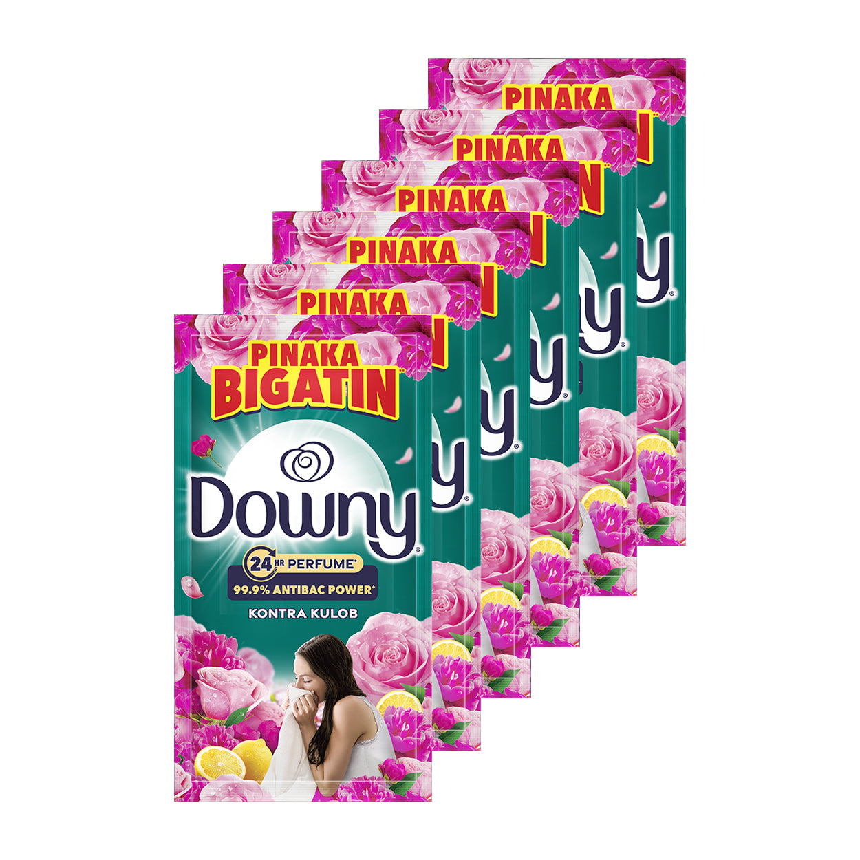 Downy Perfume Fabric Conditioner Antibac Kontra Kulob 6x41ml