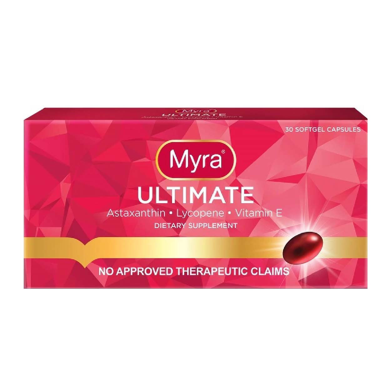 Myra Ultimate Dietary Supplement 30 softgel capsules