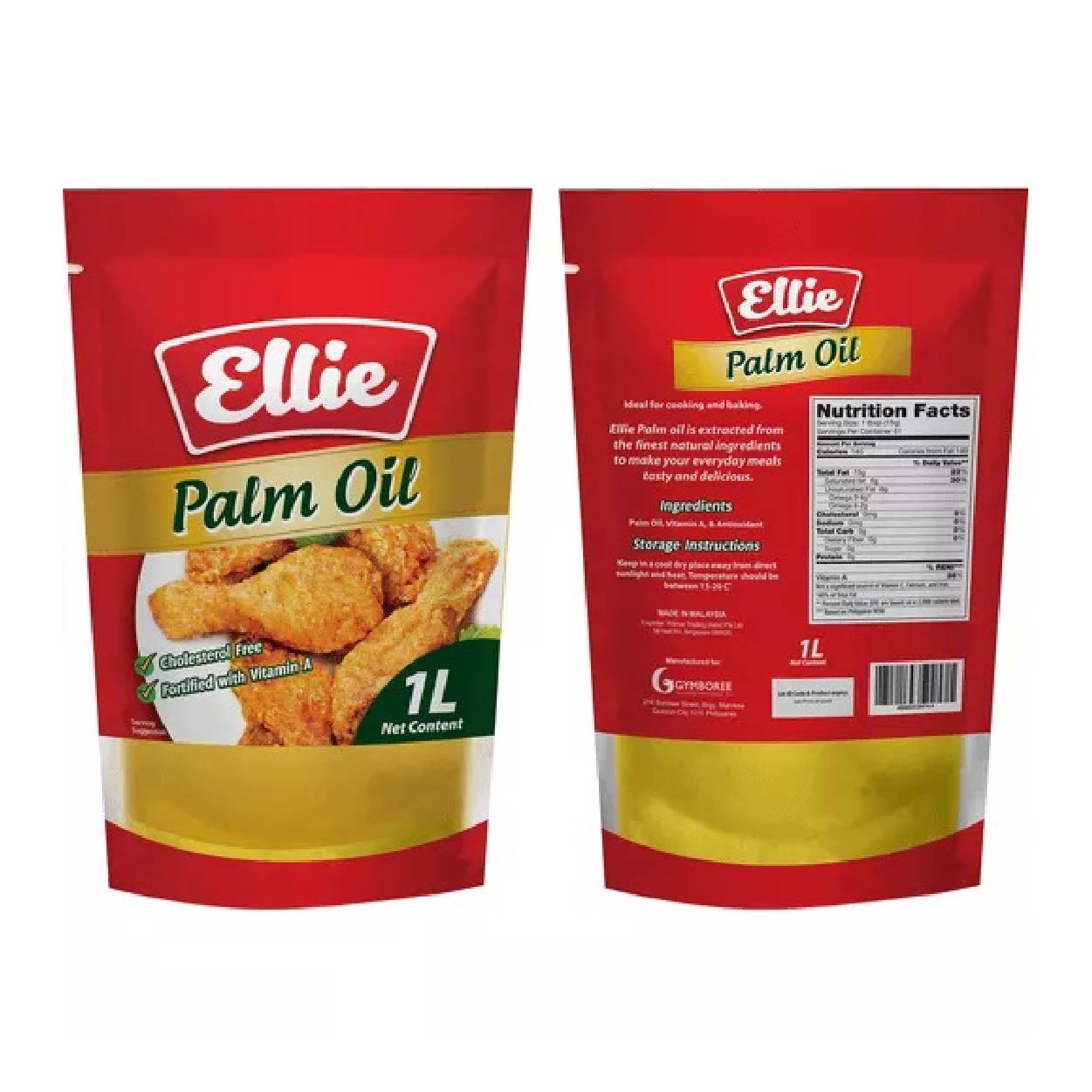 Ellie Palm Oil Pouch 1L