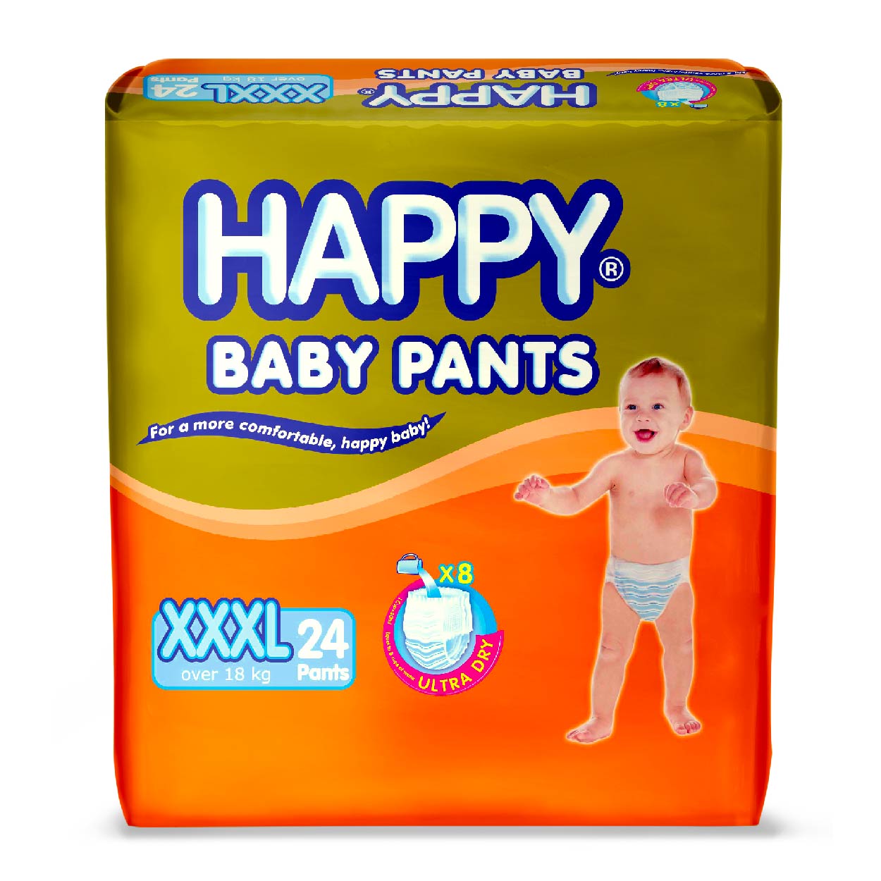 Happy Baby Pants Diaper XXXL 24s