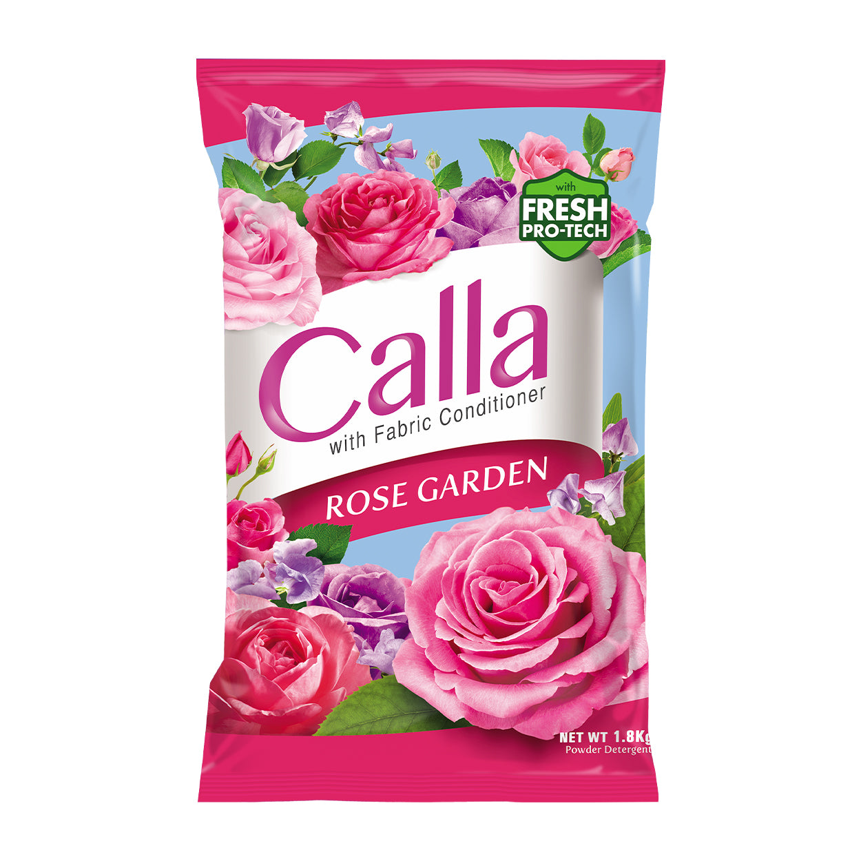 Calla Detergent Powder with FabricConditioner RoseGarden1.6/1.8kg