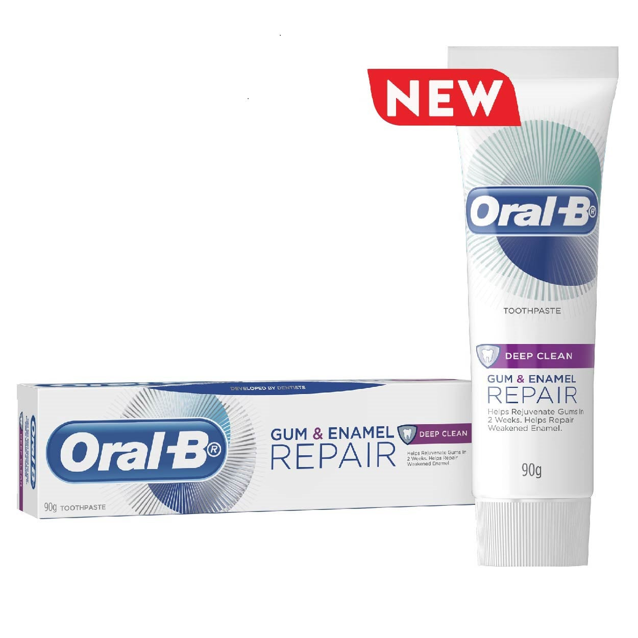 Oral B Toothpaste Deep Clean Gum & Enamel Repair 90g
