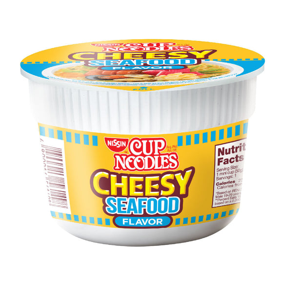 Nissin Cup Noodles Cheesy Seafood Mami 50g