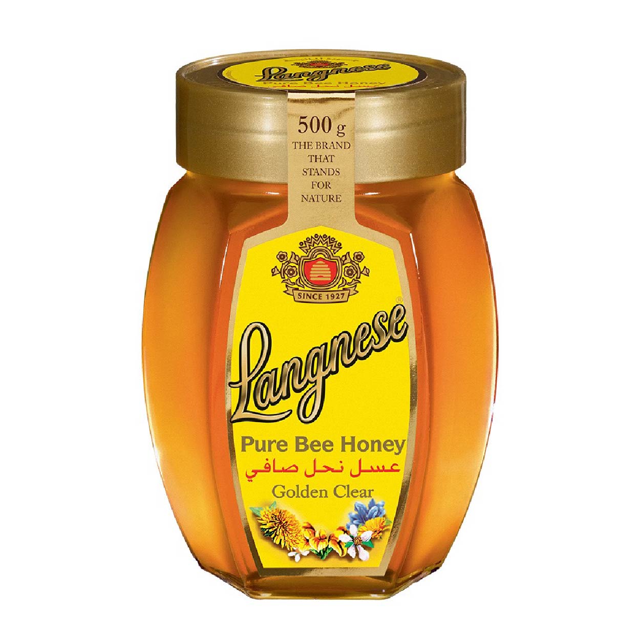 Langenese Pure Bee Honey Golden Clear 500g