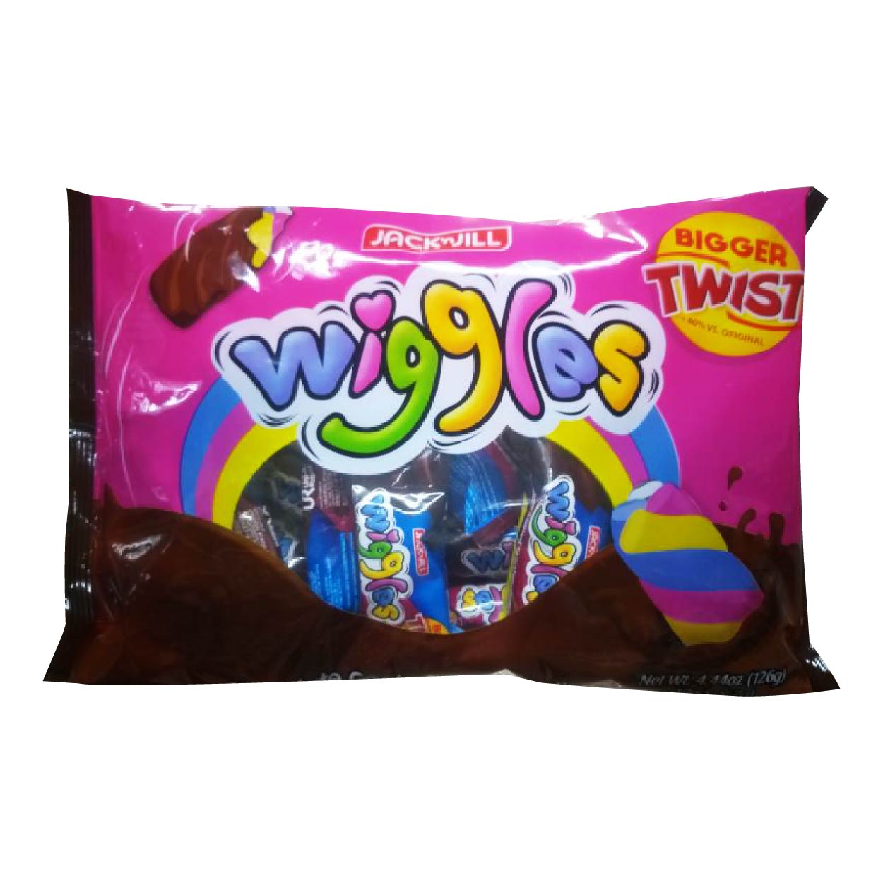 Wiggles Chocolate Coated Marshmallows 18x7g