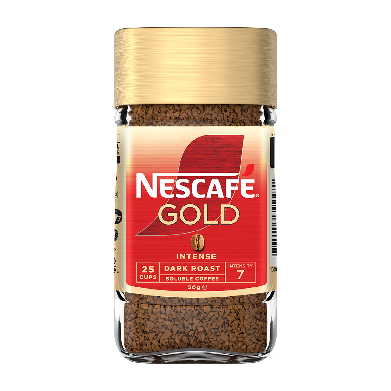 Nescafe Gold Intense Dark Roast Soluble Coffee 50g