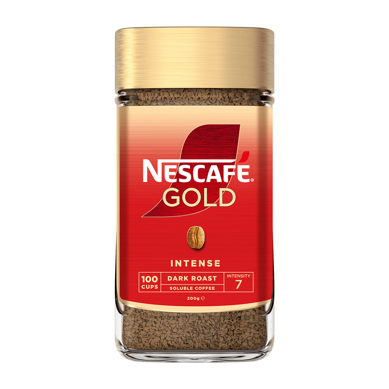 Nescafe Gold Intense Dark Roast Soluble Coffee 200g