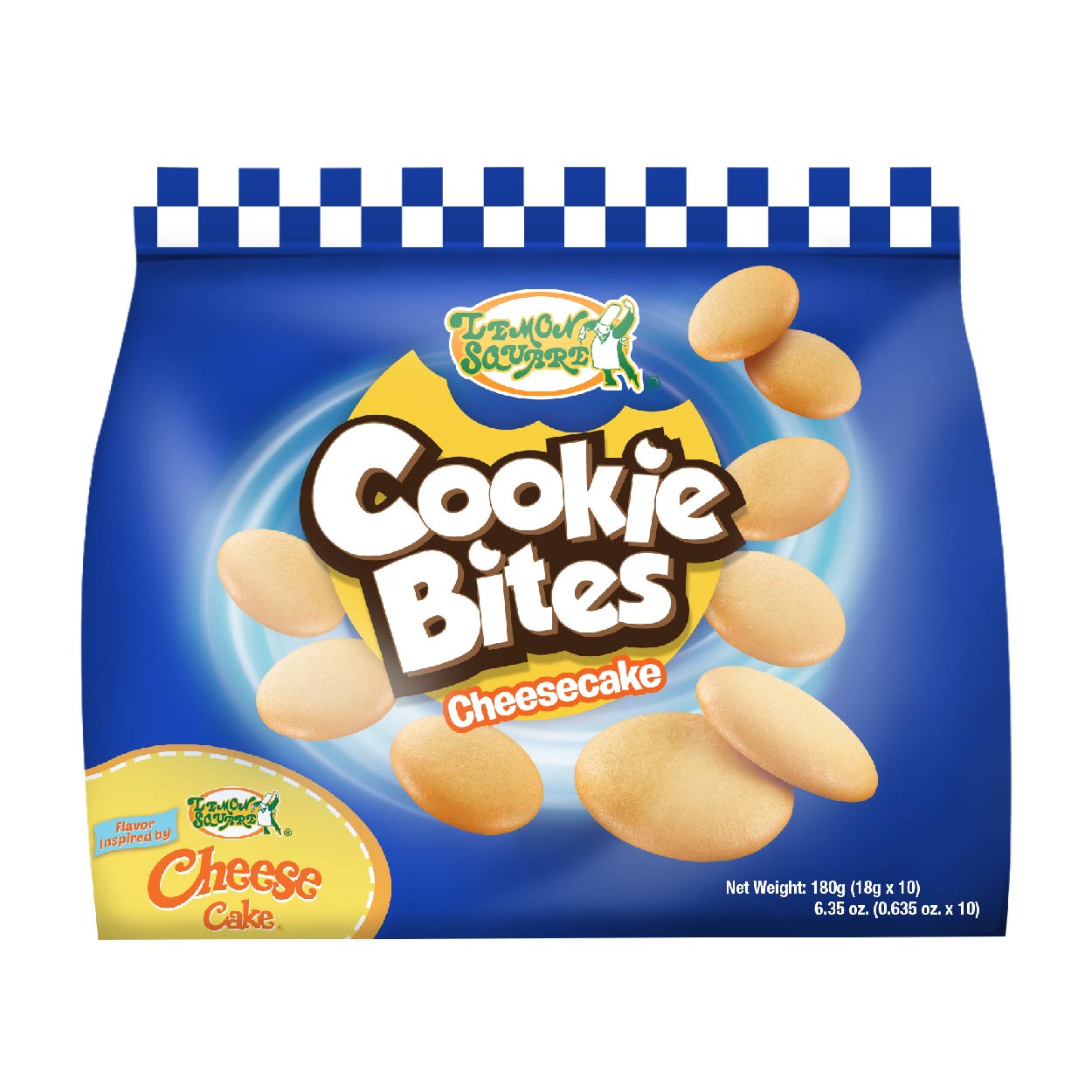 Lemon Square Cookie Bites Cheesecake 10x18g