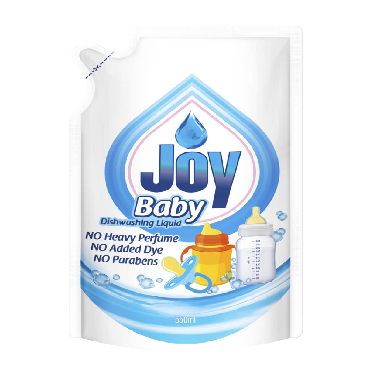 Joy Baby Dishwashing Liquid Refill 550ml