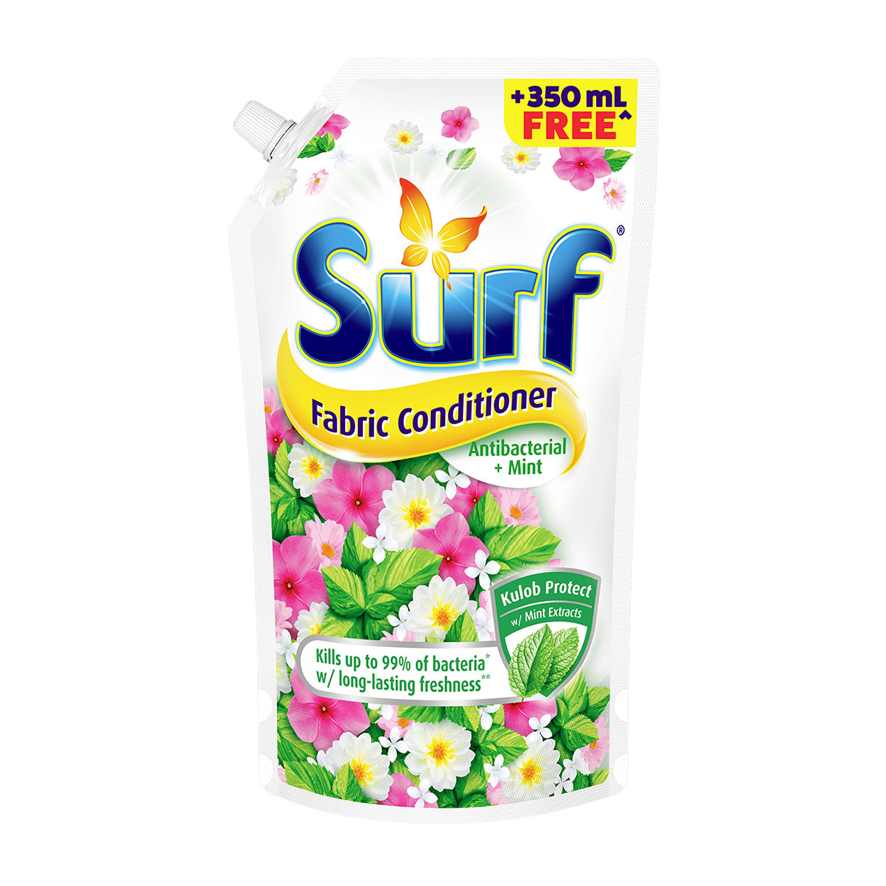 Surf Fabric Conditioner Antibacterial + Mint Refill 1480/1600ml