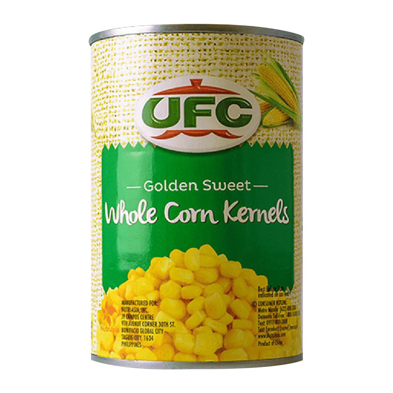 UFC Golden Sweet Whole Corn Kernels 425g