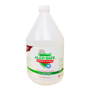 Uni AlcoSafe 70% Isopropyl Alcohol 1 Gallon