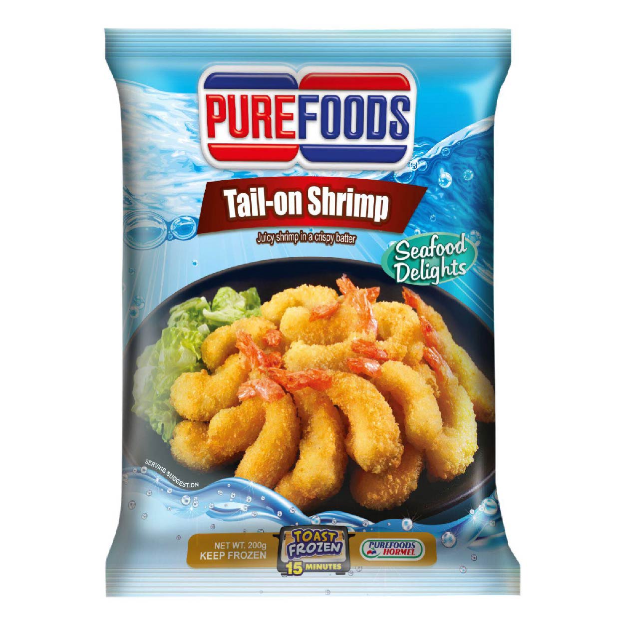 Purefoods Tail On Shrimp 200g