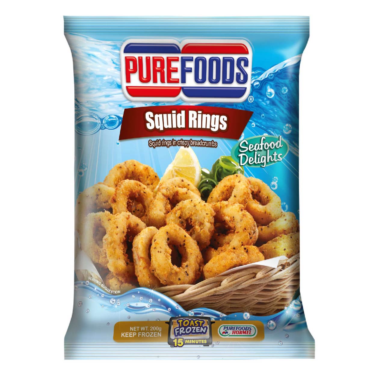 Sqid Rings Purefoods Squid Rings 200g – Ever Supermarket