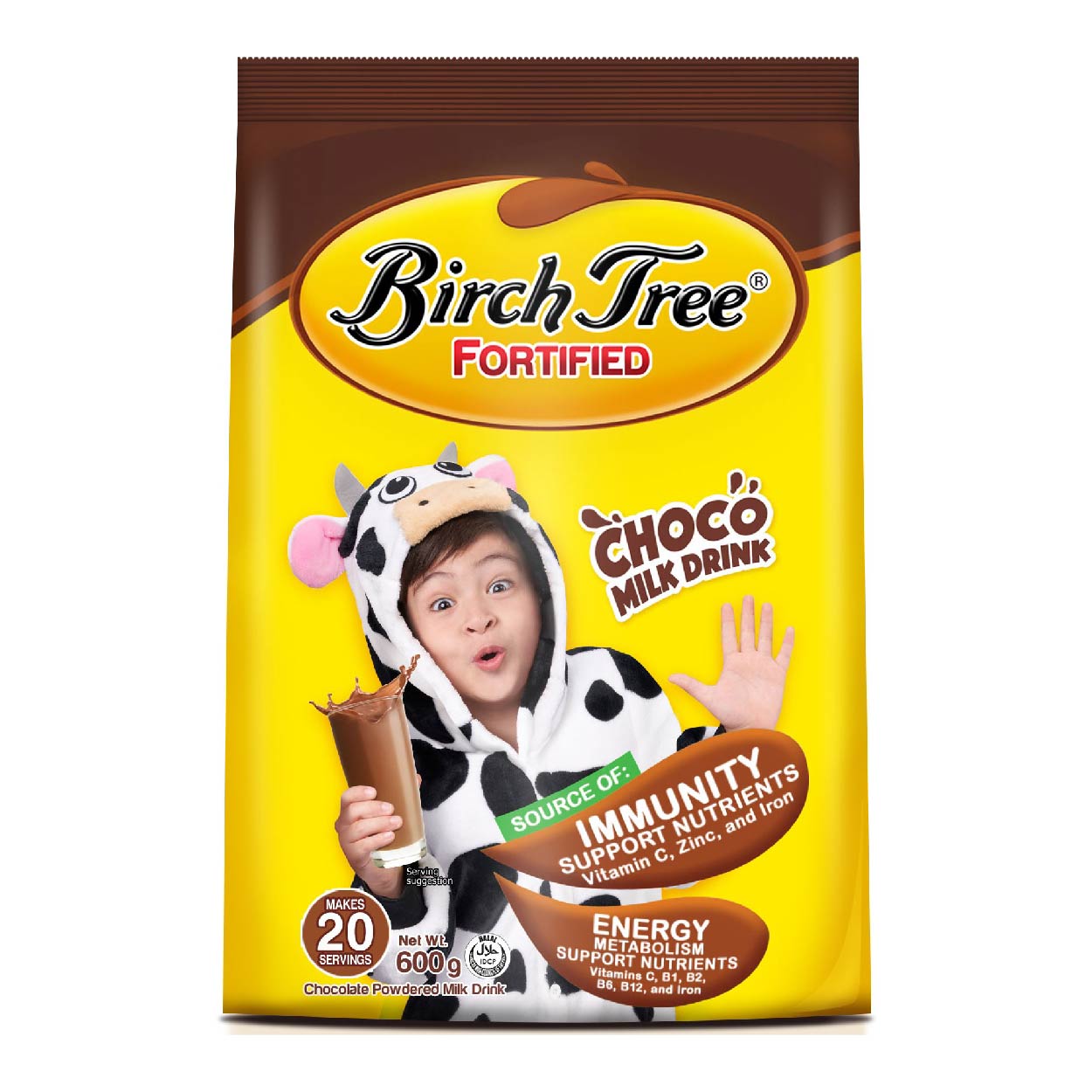 Birch Tree Fortified Chocolate Powdered Milk Drink 600g