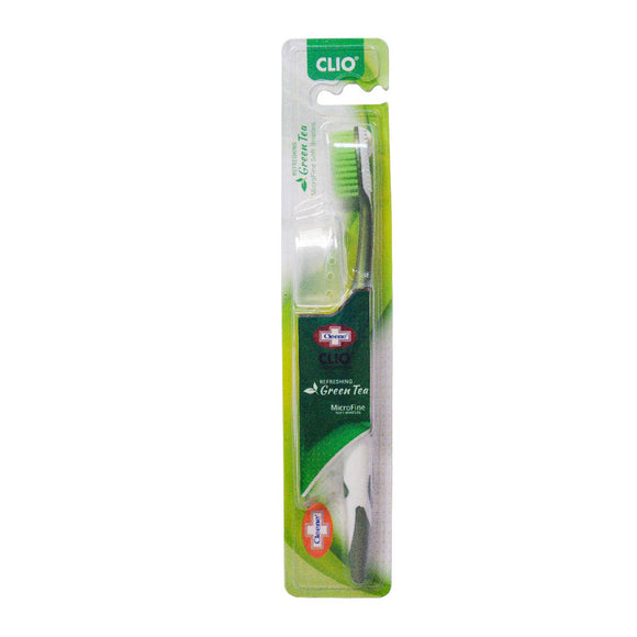 Cleene CLIO Toothbrush Green Tea Soft 1s