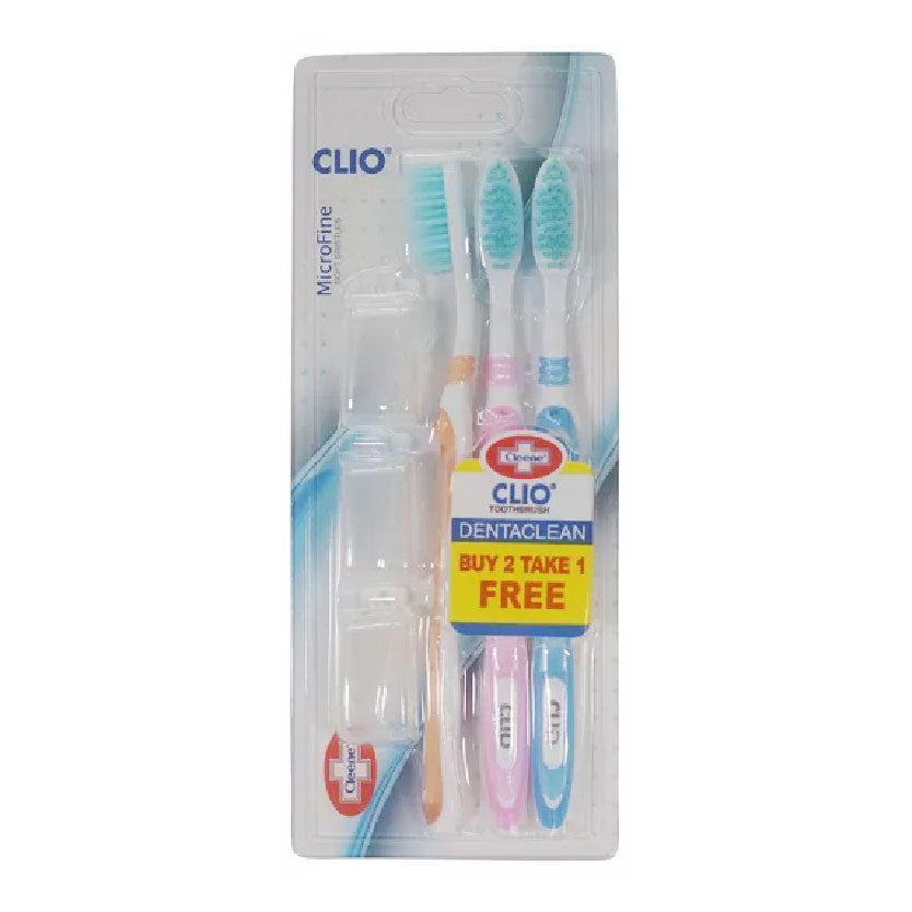 Cleene CLIO Toothbrush Dentaclean Buy 2pcs Take 1pc Free