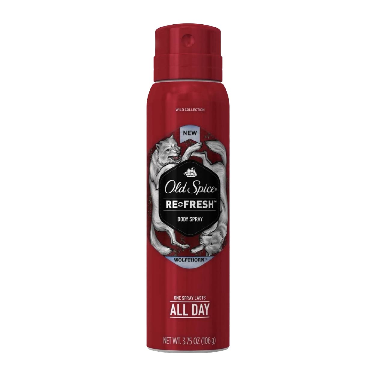 Old Spice Re Fresh Body Spray Wolfthorn 106g