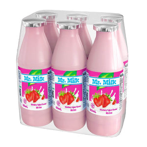 Mr.Milk Yoghurt Drink Strawberry 6x80ml