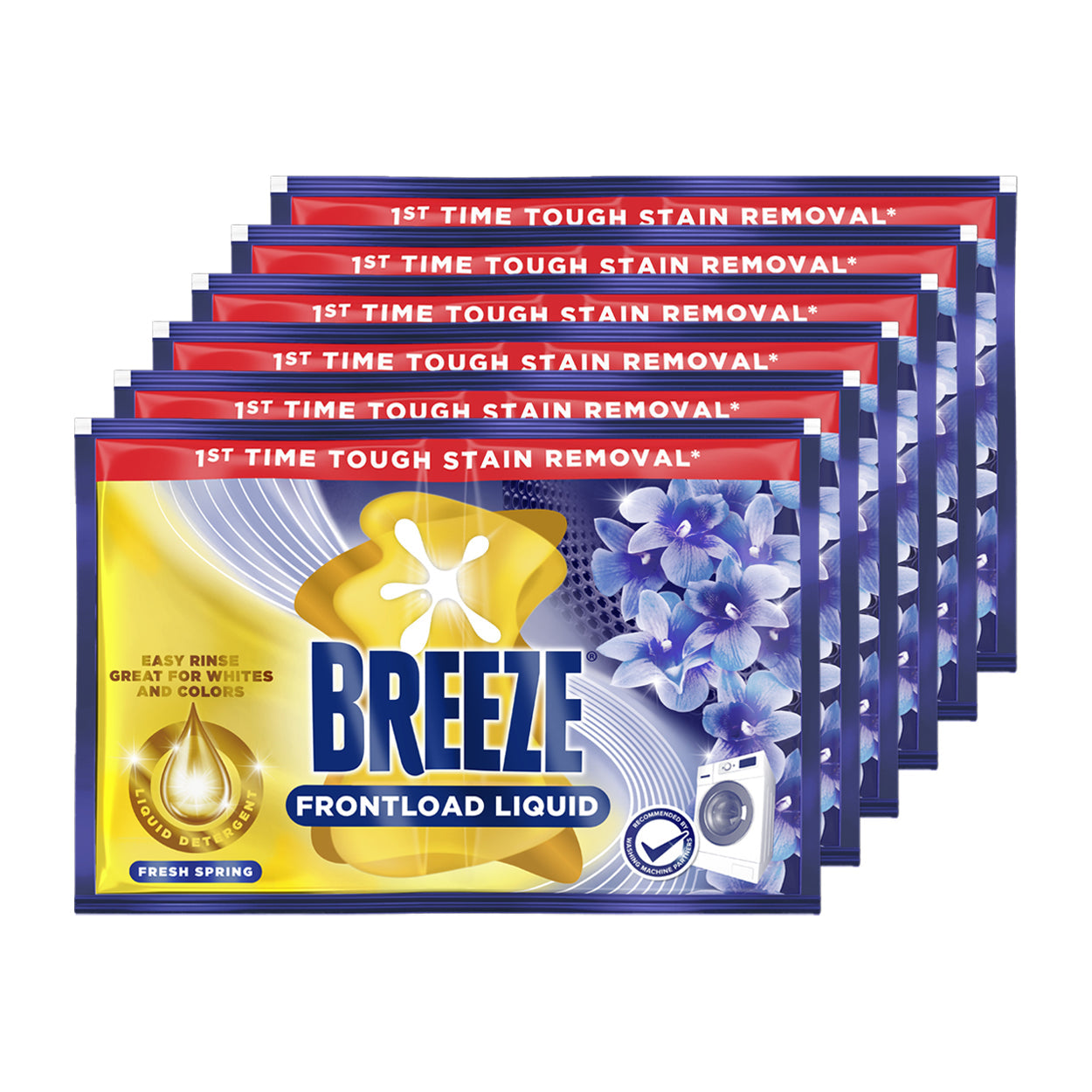 Breeze FrontLoad Liquid Detergent Fresh Spring 6x58g