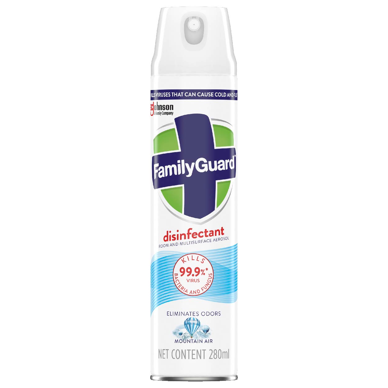 Family Guard Disinfectant Aerosol Mountain Air 280ml