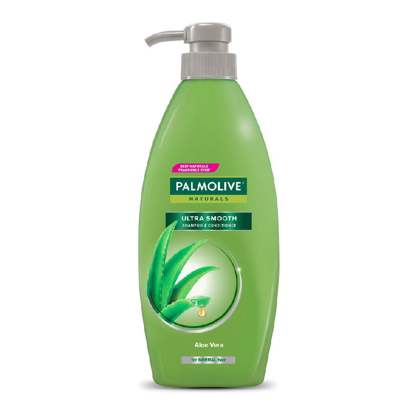 Palmolive Naturals Shampoo Ultra Smooth Green 600ml Pump