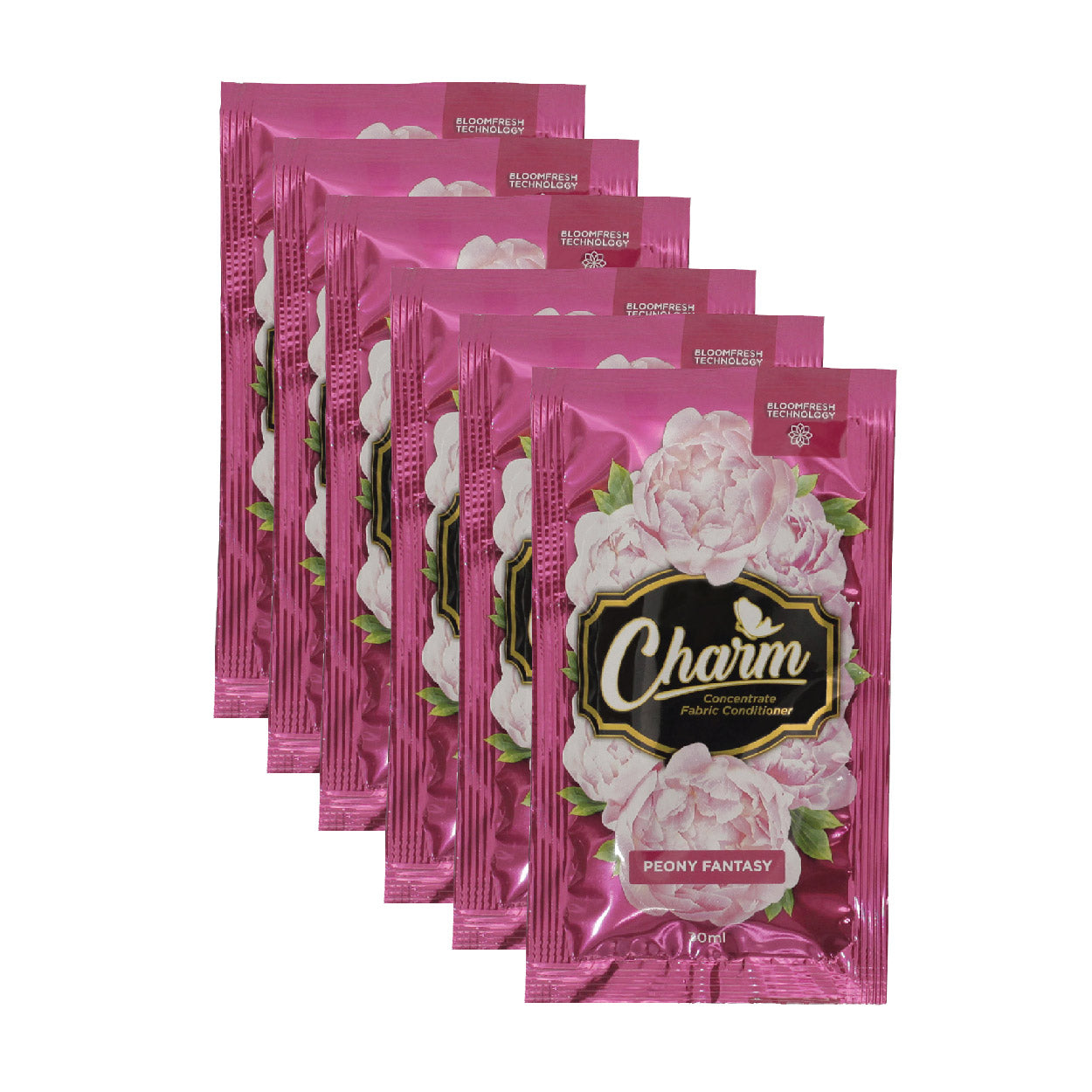 Charm Fabric Conditioner Peony Fantasy 6x30ml