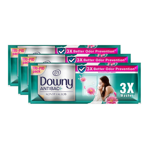 Downy Fabric Conditioner Antibac+ Kontra Kulob Tripid 3x66ml