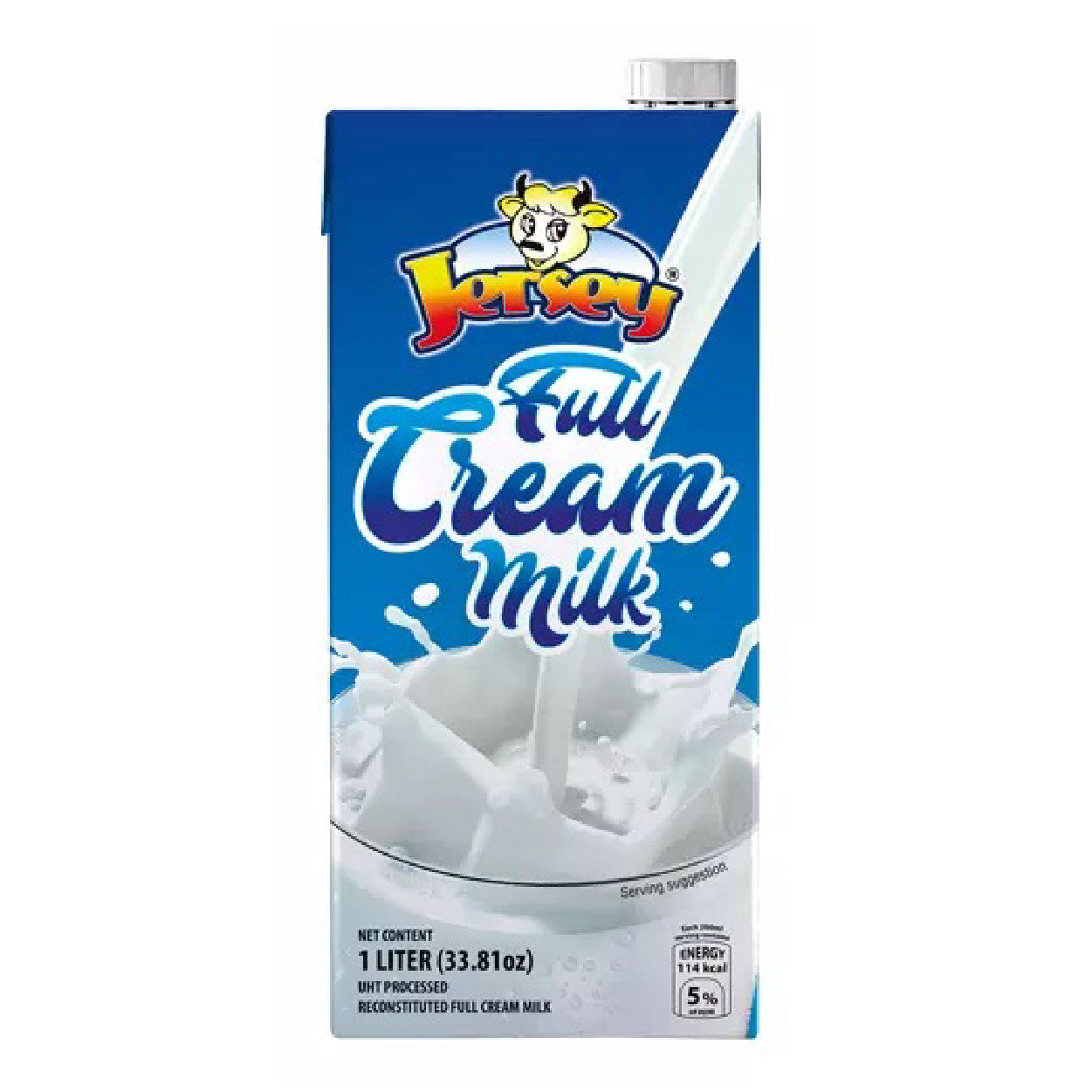 Jersey Full Cream Milk UHT 1L