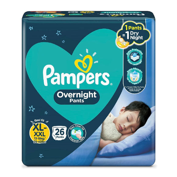 Pampers Overnight Diaper Pants XL to XXL 26s