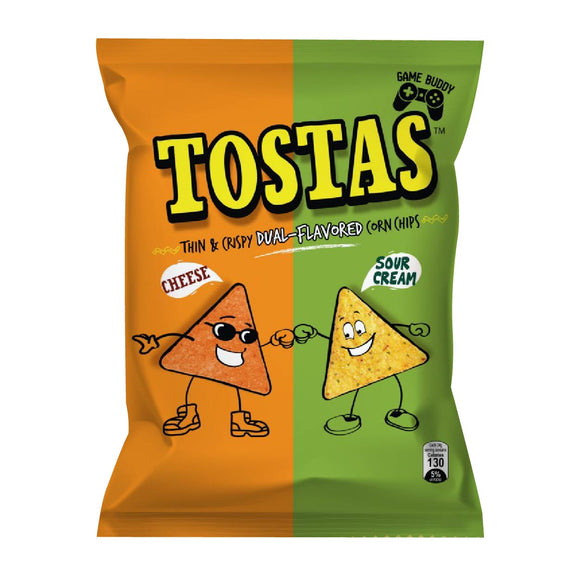 Tostas Corn Chips Cheese & Sour Cream 48g