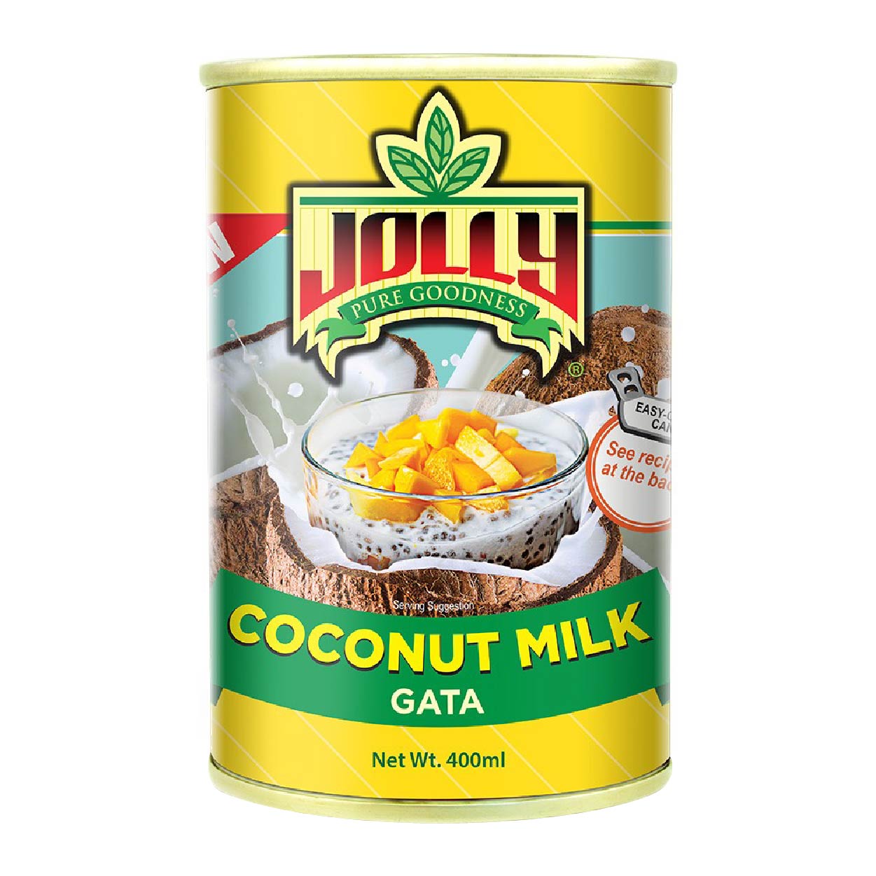 Jolly Coconut Milk Gata 400ml