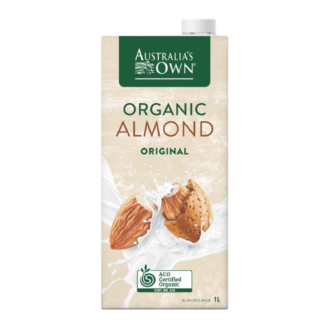 Australia's Own Organic Almond Milk Original 1L