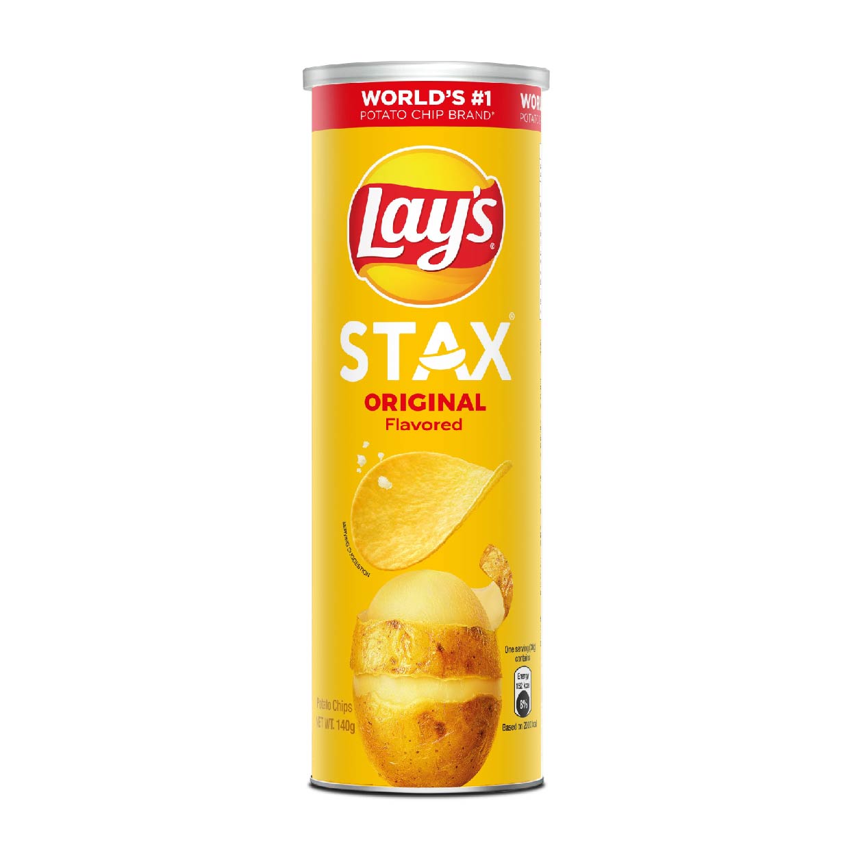 Lay's Stax Original Potato Chips 140g