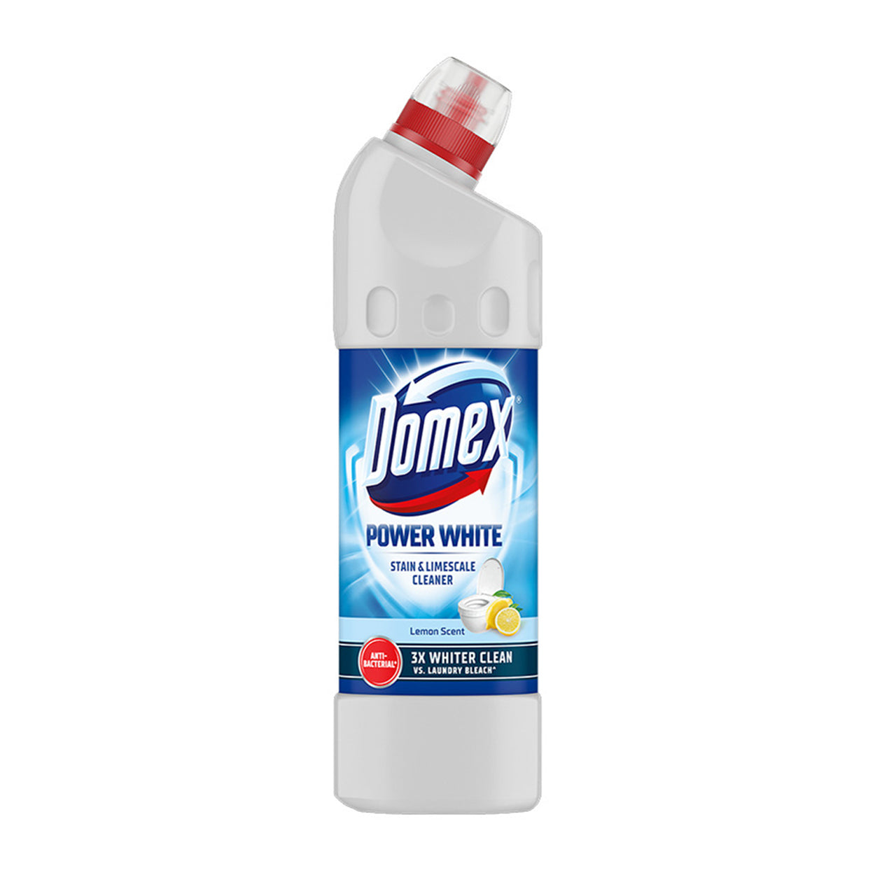 Domex Power White Stain & Limescale Cleaner Lemon Scent 475ml
