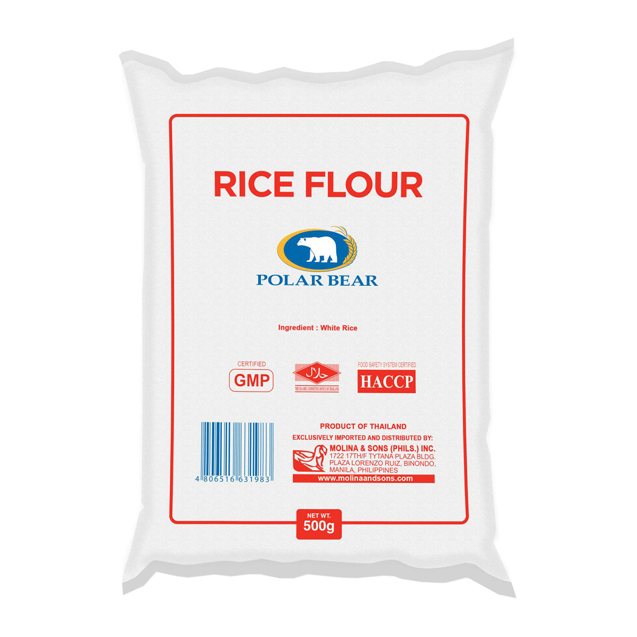 Polar Bear Rice Flour 500g