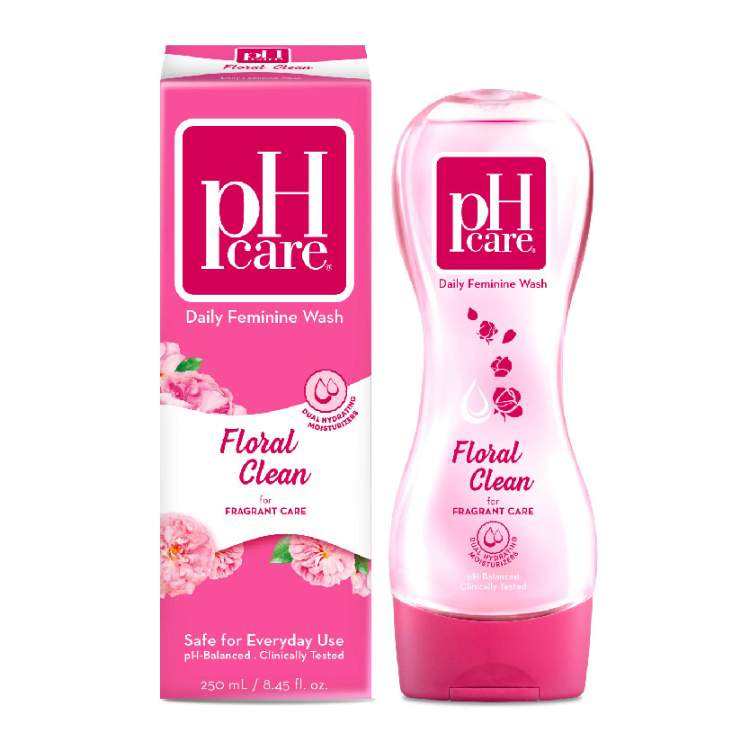 pH Care Feminine Wash Floral Clean for Fragrant Care 250ml