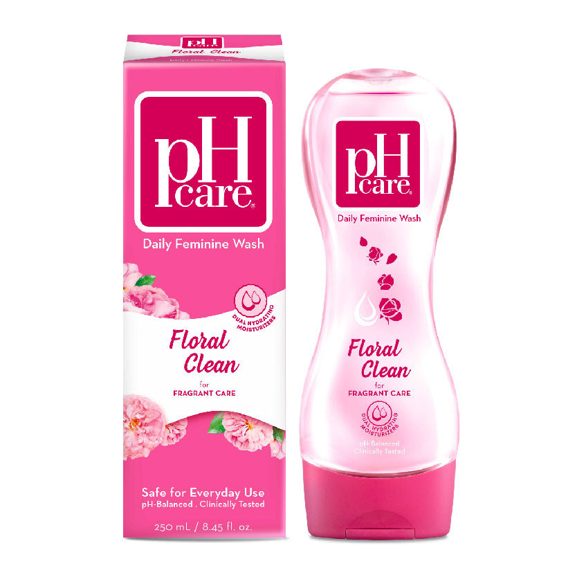 pH Care Feminine Wash Floral Clean for Fragrant Care 250ml