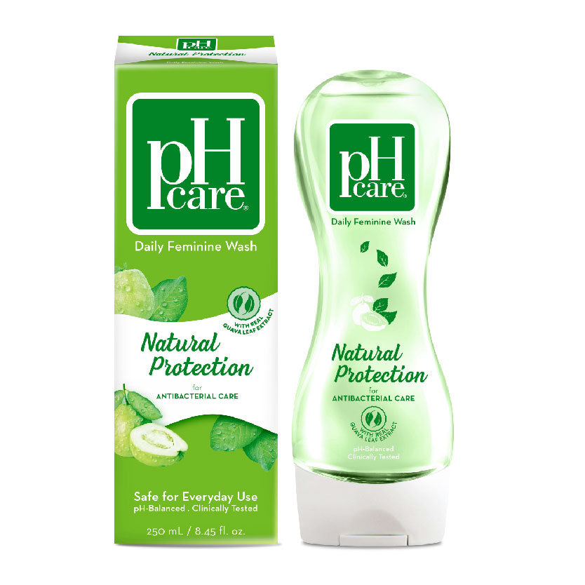 pH Care Feminine Wash Natural Protection for Antibac Care 250ml