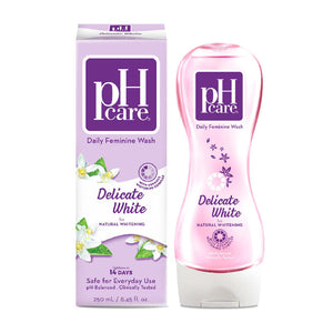 pH Care Feminine Wash Delicate White for Natural Whitening 250ml