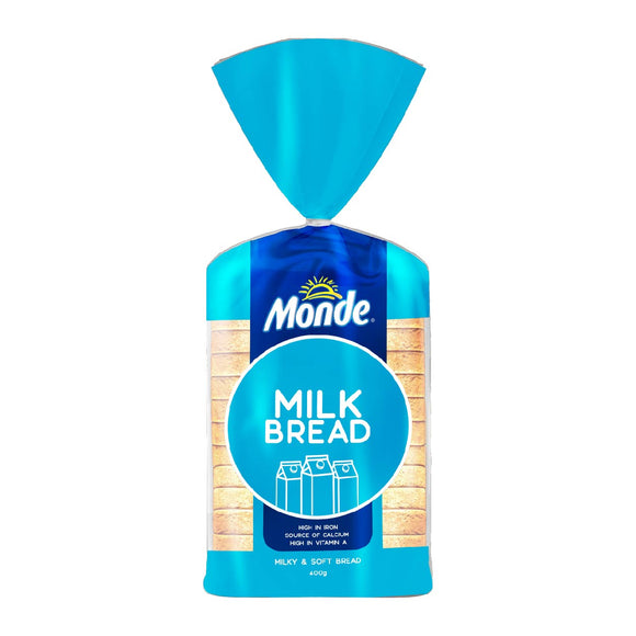 Monde Milk Loaf Bread 400g