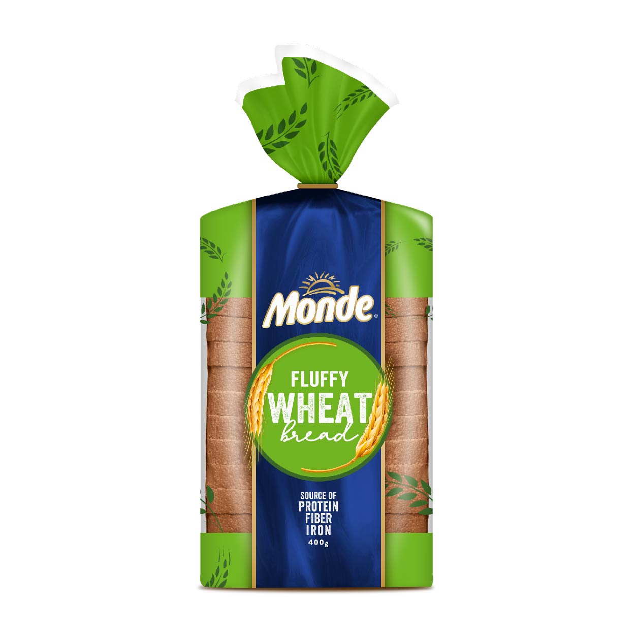 Monde Fluffy Wheat Bread Loaf 400g
