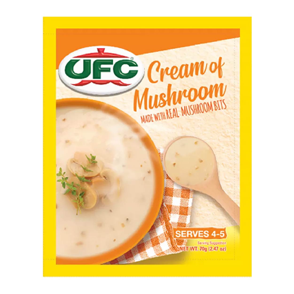 UFC Cream of Mushroom Soup 70g