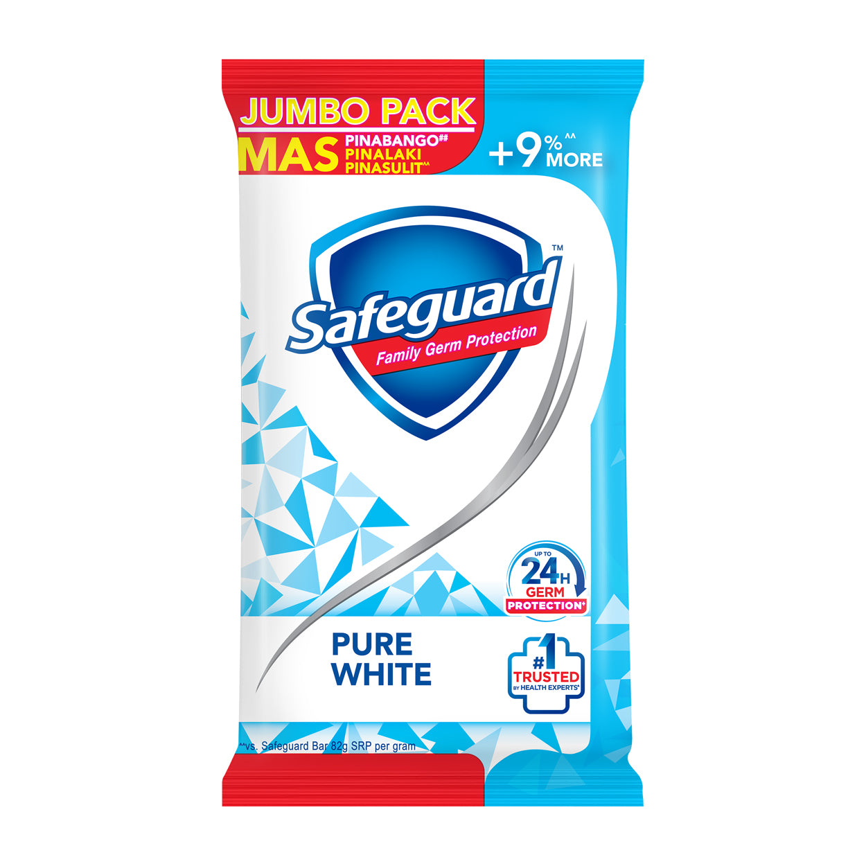 Safeguard Soap Pure White Jumbo Pack 90g