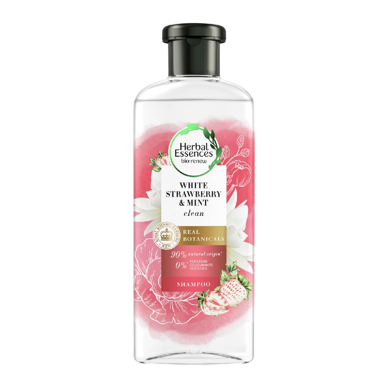 Herbal Essences Shampoo Clean White Strawbery & Mint 240ml