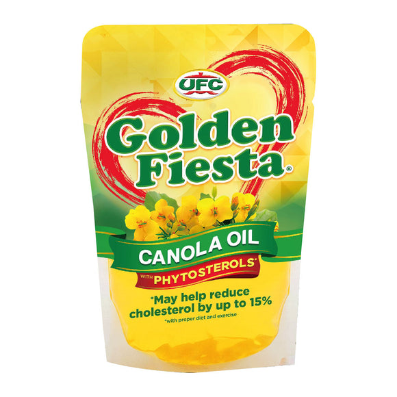 UFC Golden Fiesta Canola Oil Pouch 1L